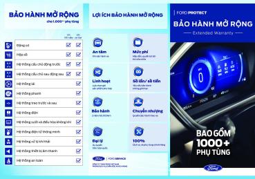 DỊCH VỤ BẢO HÀNH MỞ RỘNG THÁNG 06.2023 TẠI CẦN THƠ FORD